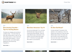 huntingspro.com preview