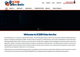 icssrdataservice.in preview