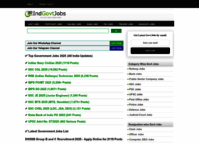 indgovtjobs.in preview