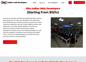 indian-web-developers.com preview