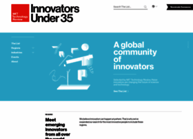 innovatorsunder35.com preview
