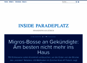 insideparadeplatz.ch preview