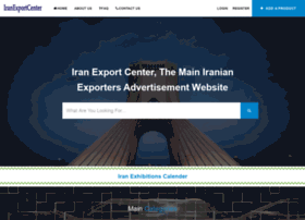 iranexportcenter.com preview