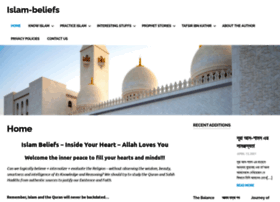 islam-beliefs.net preview