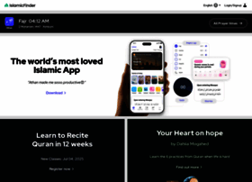 islamicfinder.org preview