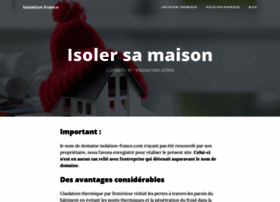 isolation-france.com preview