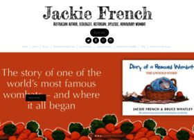 jackiefrench.com preview