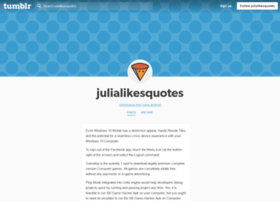 julialikesquotes.tumblr.com preview