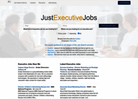 justexecutivejobs.com preview