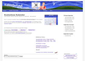 kalenderland.com preview