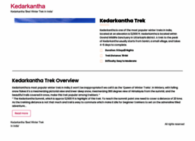 kedarkantha.com preview