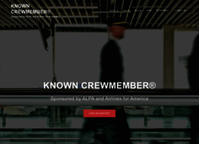 knowncrewmember.org preview