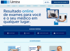 laminadiagnosticos.com.br preview