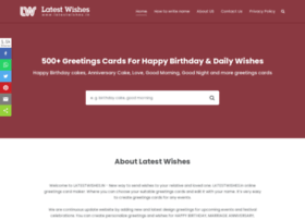 latestwishes.in preview