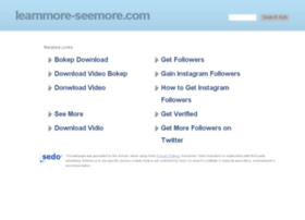 learnmore-seemore.com preview
