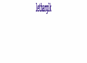 lethargik.org preview