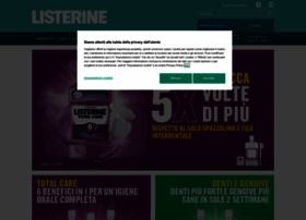 listerine.it preview