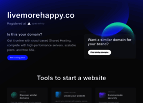 livemorehappy.co preview