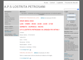 lostritapetrosani.ro preview