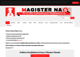magisterna5.pl preview
