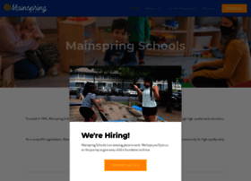 mainspringschools.org preview