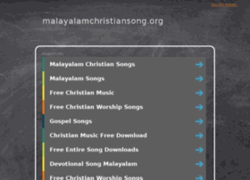 malayalamchristiansong.org preview