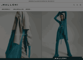 malloni.com preview