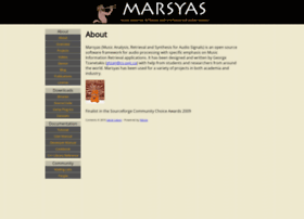 marsyas.info preview