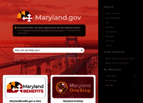 maryland.gov preview
