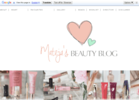 matejasbeautyblog.blogspot.in preview