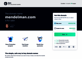 mendelman.com preview