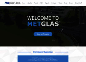 metglas.com preview