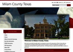 milamcounty.net preview