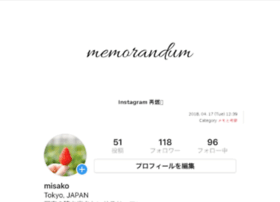 mimemorandum.jp preview