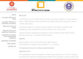 mitid-dat.edu.in preview