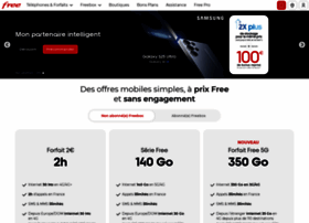 mobile.free.fr preview