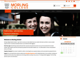 morlingonline.edu.au preview