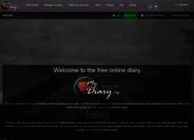 my-diary.org preview
