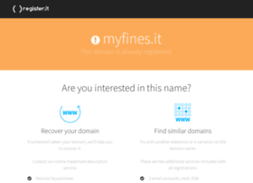 myfines.it preview