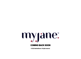 myjane.com preview