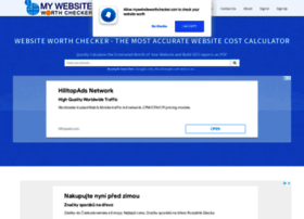 mywebsiteworthchecker.com preview
