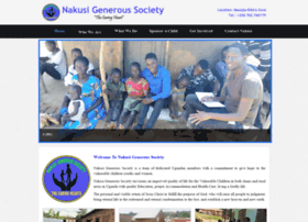 nakusigeneroussociety.org preview