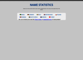 name-statistics.org preview