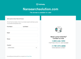 nansearchsolution.com preview