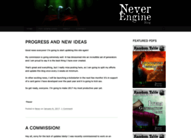 neverengine.wordpress.com preview