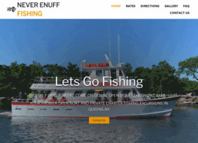 neverenufffishing.com preview