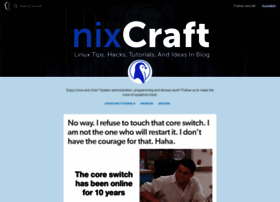 nixcraft.tumblr.com preview