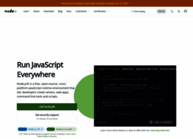 nodejs.org preview