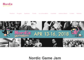nordicgamejam.org preview