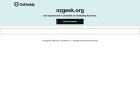 nzgeek.org preview
